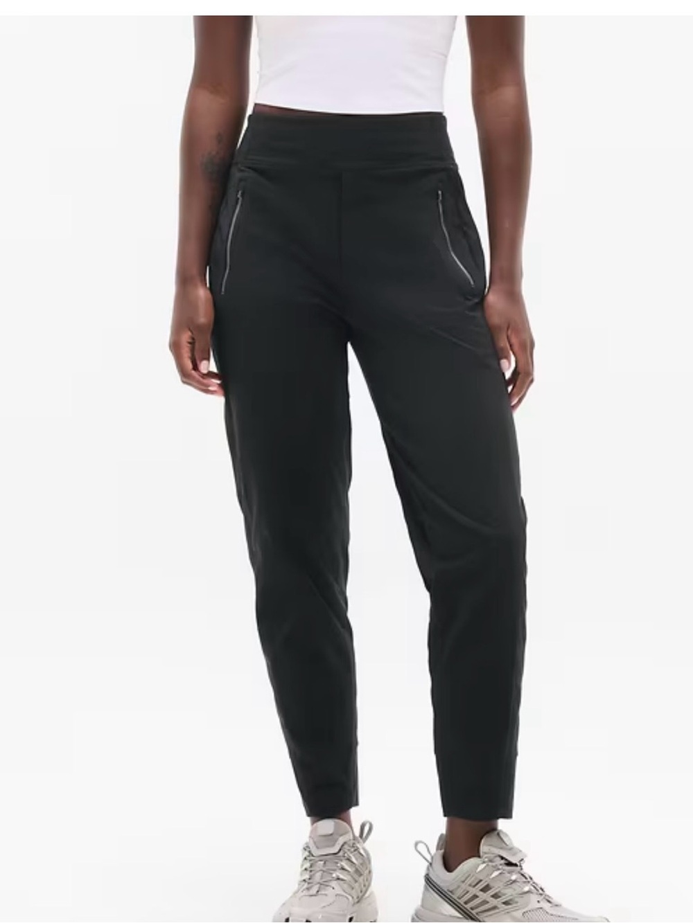Athleta Trekkie High Rise Jogger in Black | Size 10